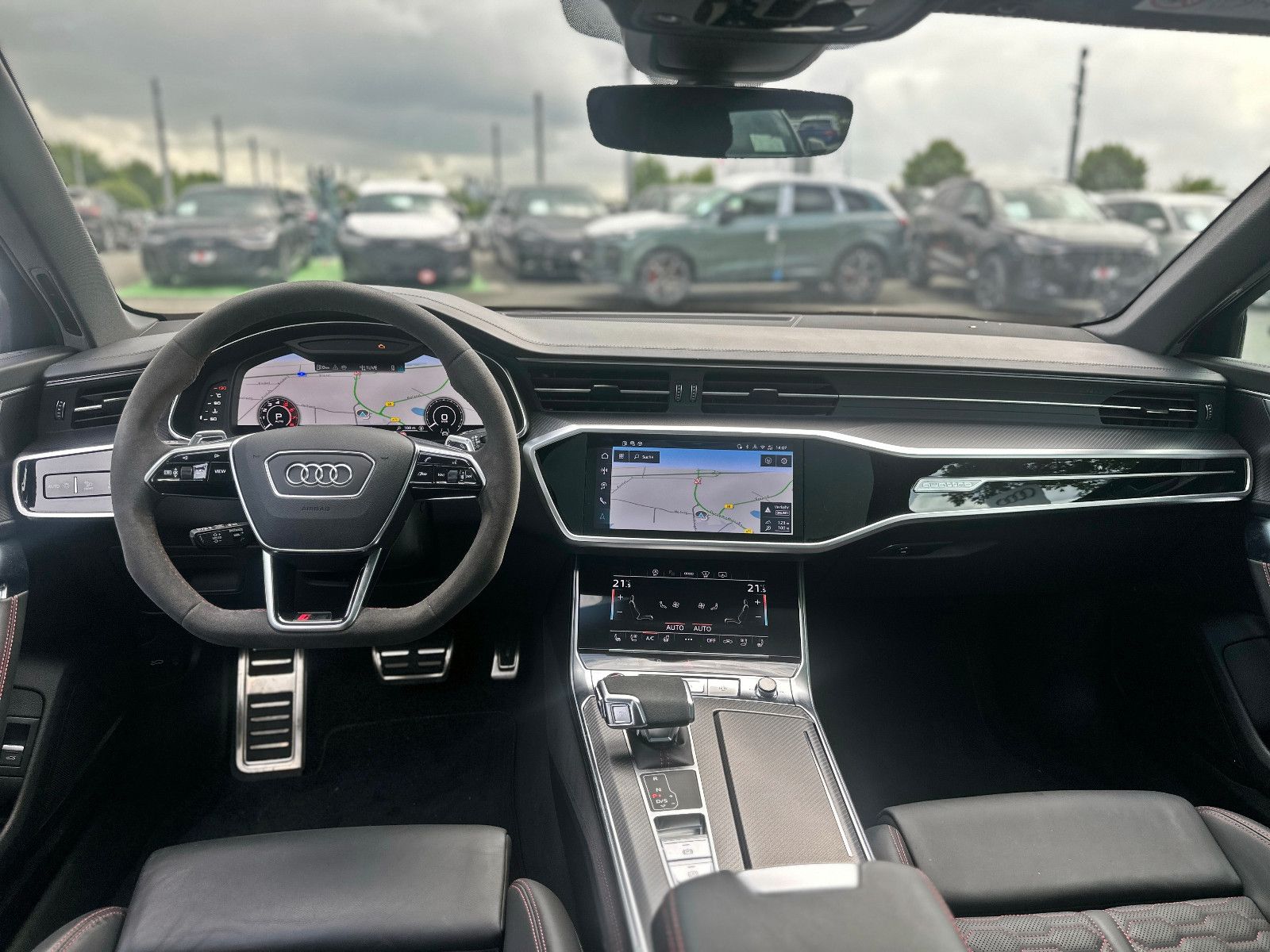 Audi RS6 Avant BLACK PANO HUD LASER NACHTS 280km/h