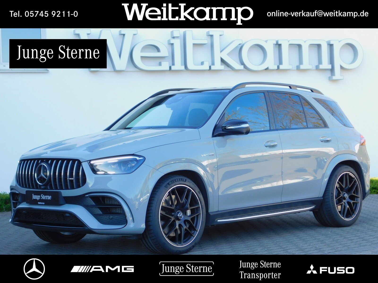 Mercedes-Benz AMG GLE 63 S 4M+ Night+Pano+AHK+Perf.Abgas+360°