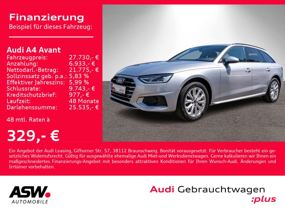 Audi A4 Avant advanced 40TDI Stronic - Samsaru's Car Outlet