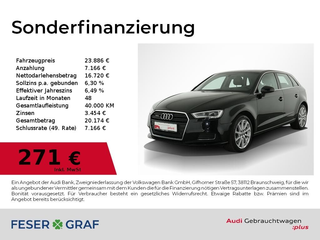Audi A3 Sportback 40 TFSI quattro - Samsaru's Car Outlet