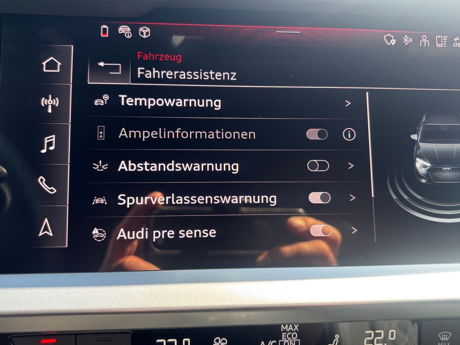 Audi A3 Sportback 35 TFSI S-Line DSG LED Kamera