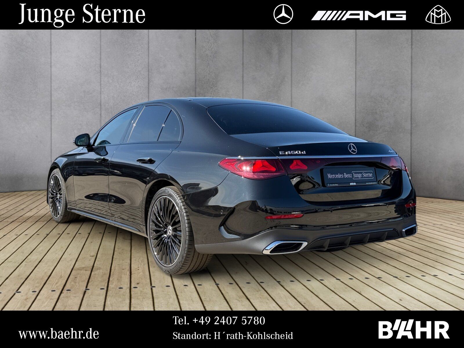 Mercedes-Benz E 450 d 4M AMG+Night/Superscreen/Burmester/Pano