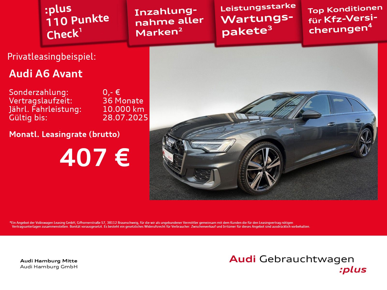 Audi A6 Avant 45 TFSI S line S tronic - Samsaru's Car Outlet