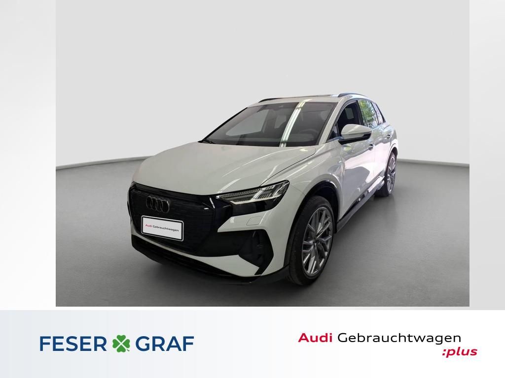 Audi Q4 e-tron 55 quattro S line AHK Pano W-pumpe ACC