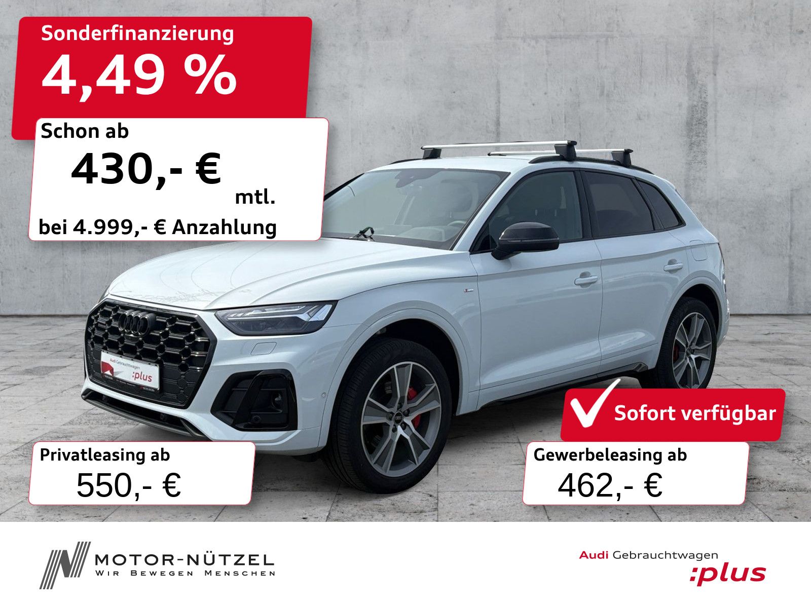 Audi Q5 55 TFSI e QU S-LINE MATRIX+NAV+PDC+ACC+AHK+20