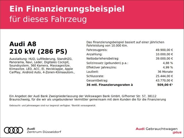 Audi A8 50 TDI quattro - Samsaru's Car Outlet