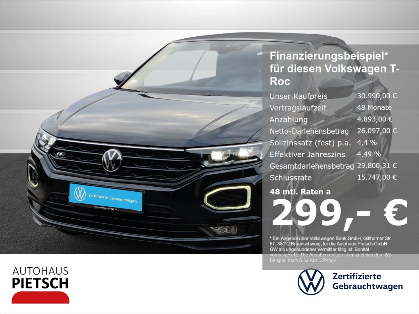 Volkswagen T-Roc R-Line - Samsaru's Car Outlet