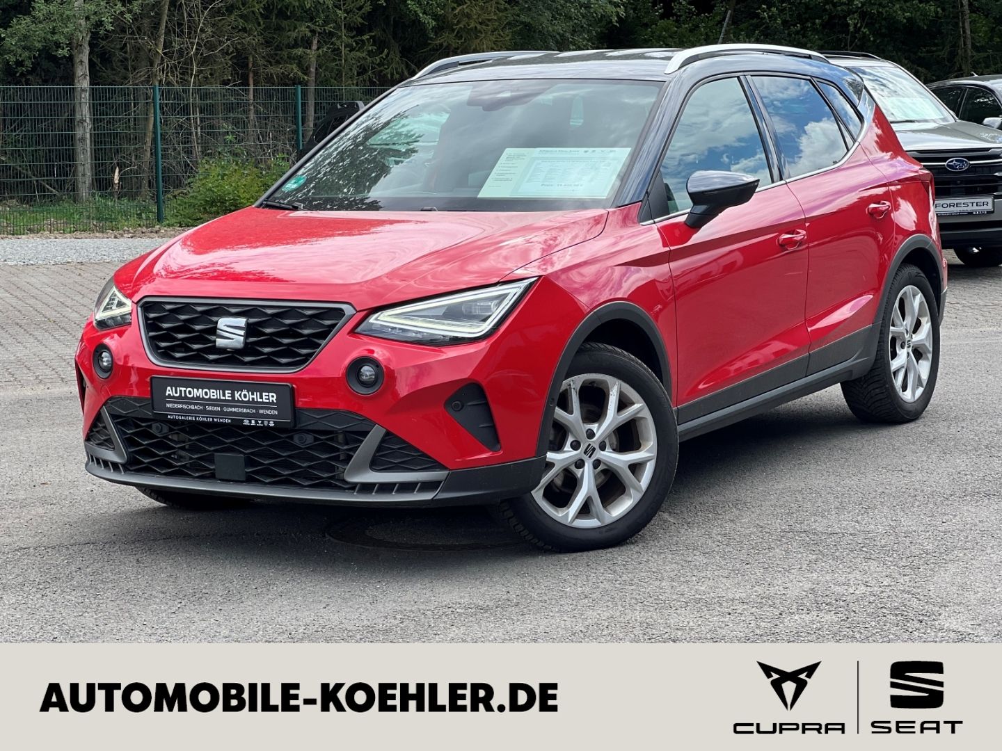 Seat Arona FR Pro 1.5 TSI DSG AHK, Kessy, Sitzhzg.