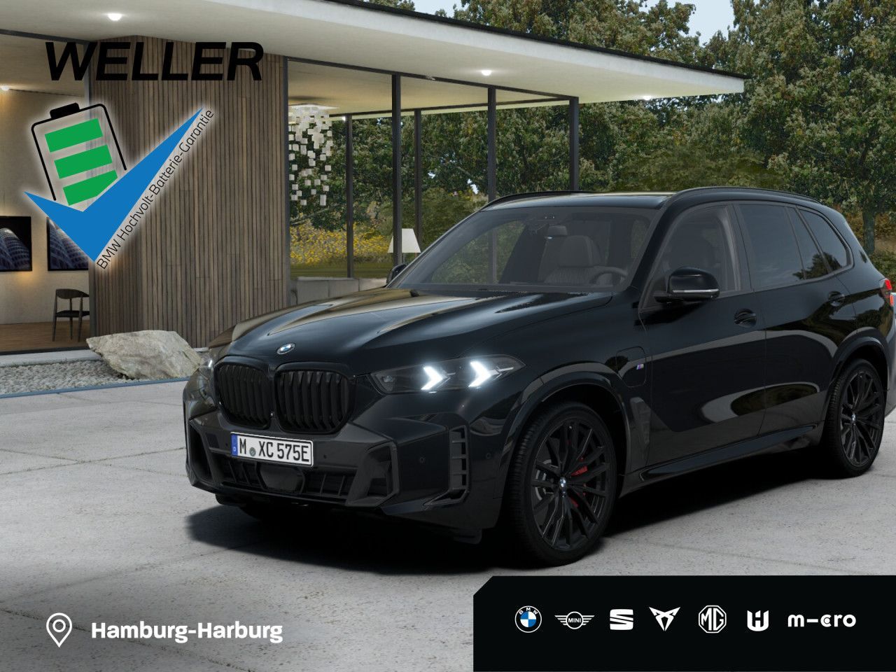 BMW X5 xD50e InnoPaket M-SportPro HK Pano AHK Navi