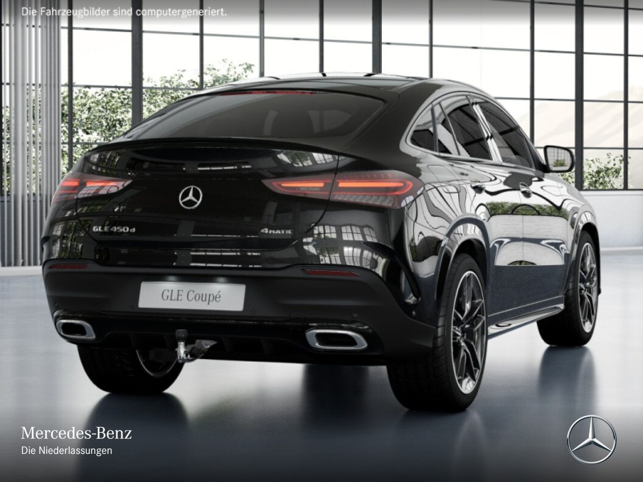 Mercedes-Benz GLE450d 4M Cp AMG Premium/Pano/22"/Airm/AHK/Nigh