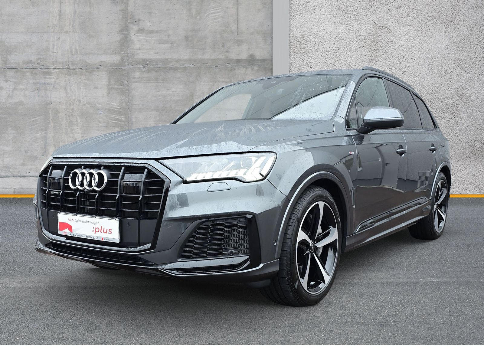 Audi Q7 55 TFSIe qu S line MATRIX AIR HuD AHK 21"