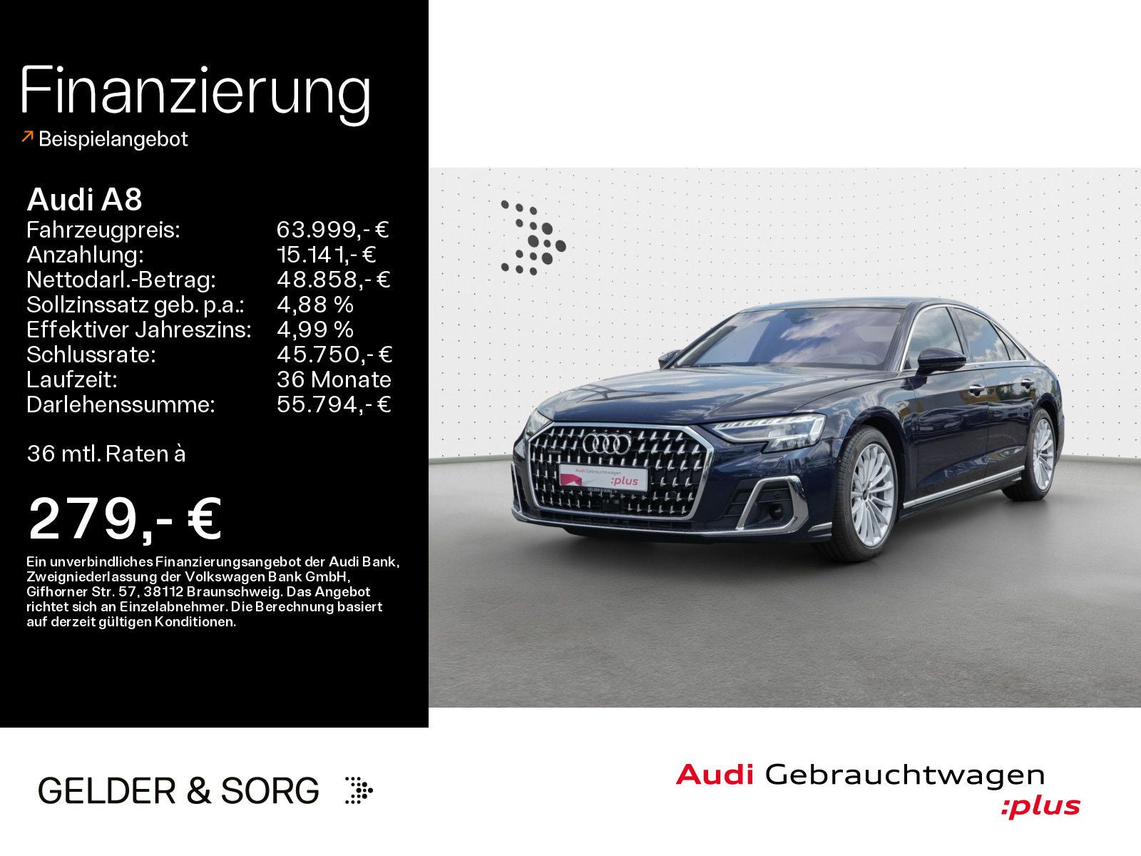 Audi A8 50 TDI quattro - Samsaru's Car Outlet