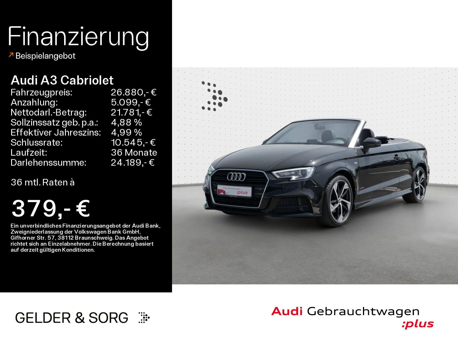 Audi A3 Cabriolet 35 TFSI S line - Samsaru's Car Outlet