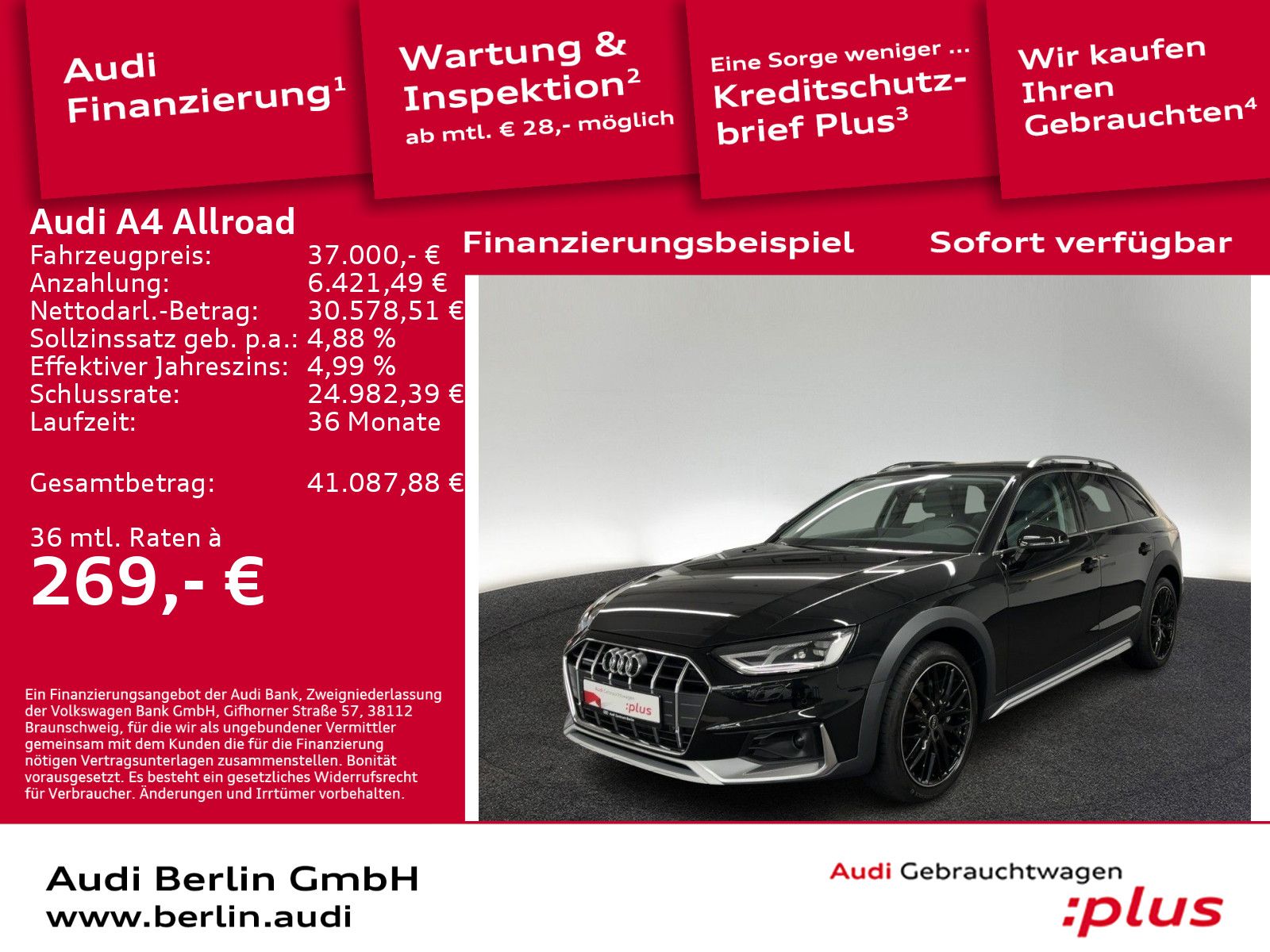 Audi A4 allroad quattro 40 TDI S tr. LED AHK RFK NAVI