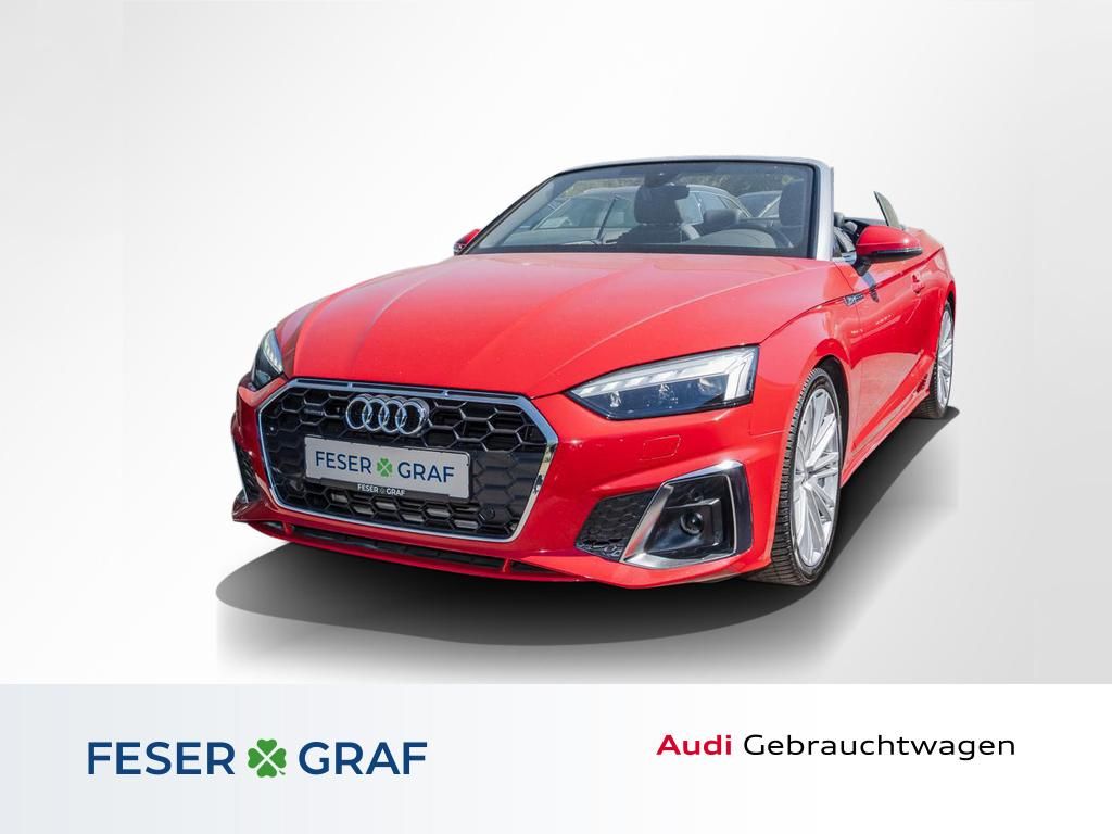 Audi A5 Cabrio 40 TFSI qu. 2x S line /Matrix/B&O/Navi