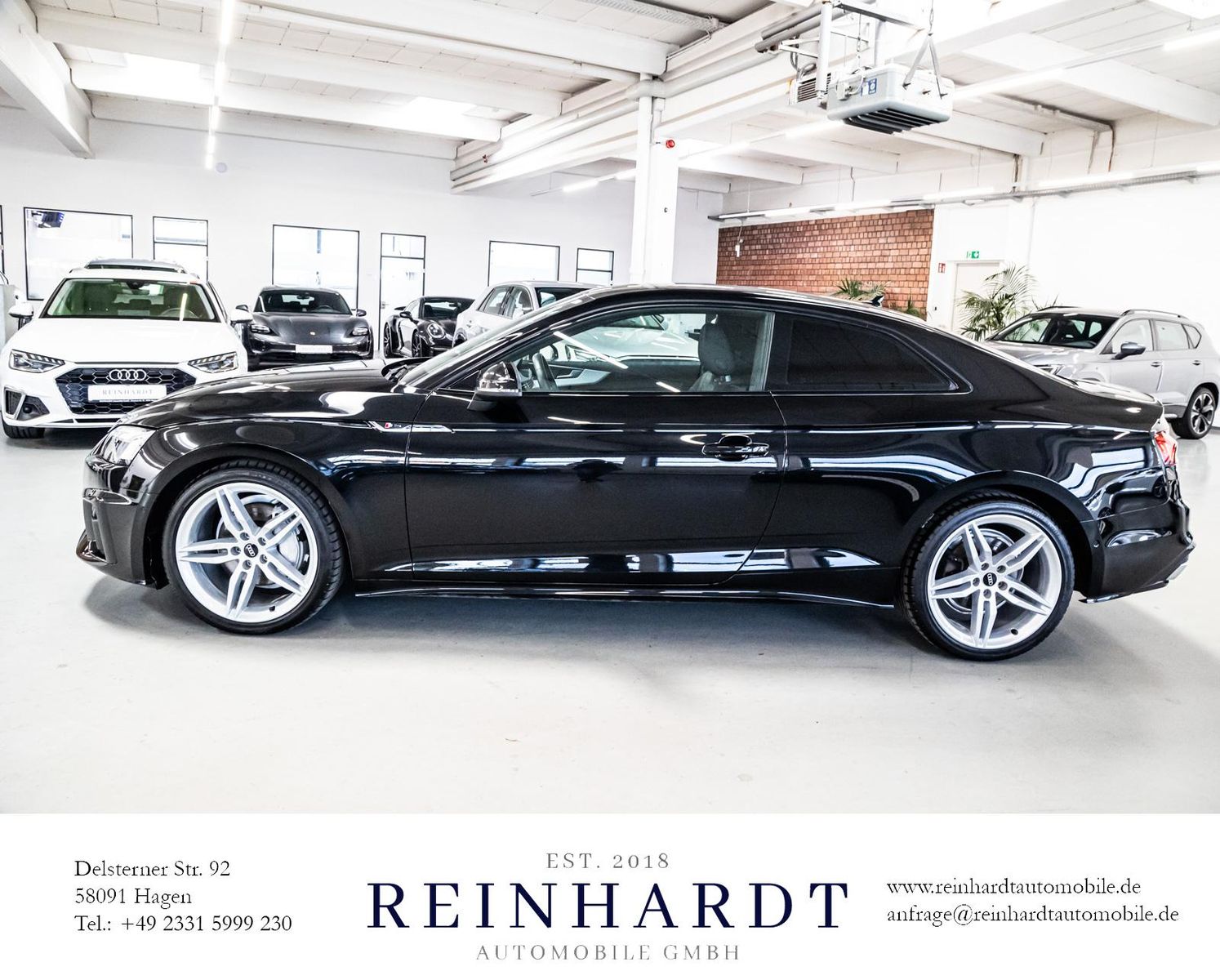 Audi A5 COUPE 40TDi Q S LINE/ALL-BLACK/19Z./ACC/MATRX