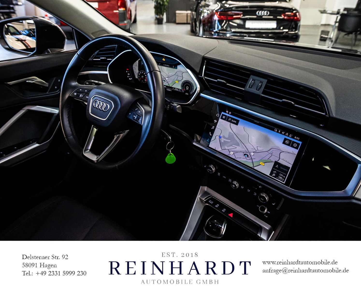 Audi Q3 SPORTBACK 40TFSi Q S LINE BLACK - Samsaru's Car Outlet