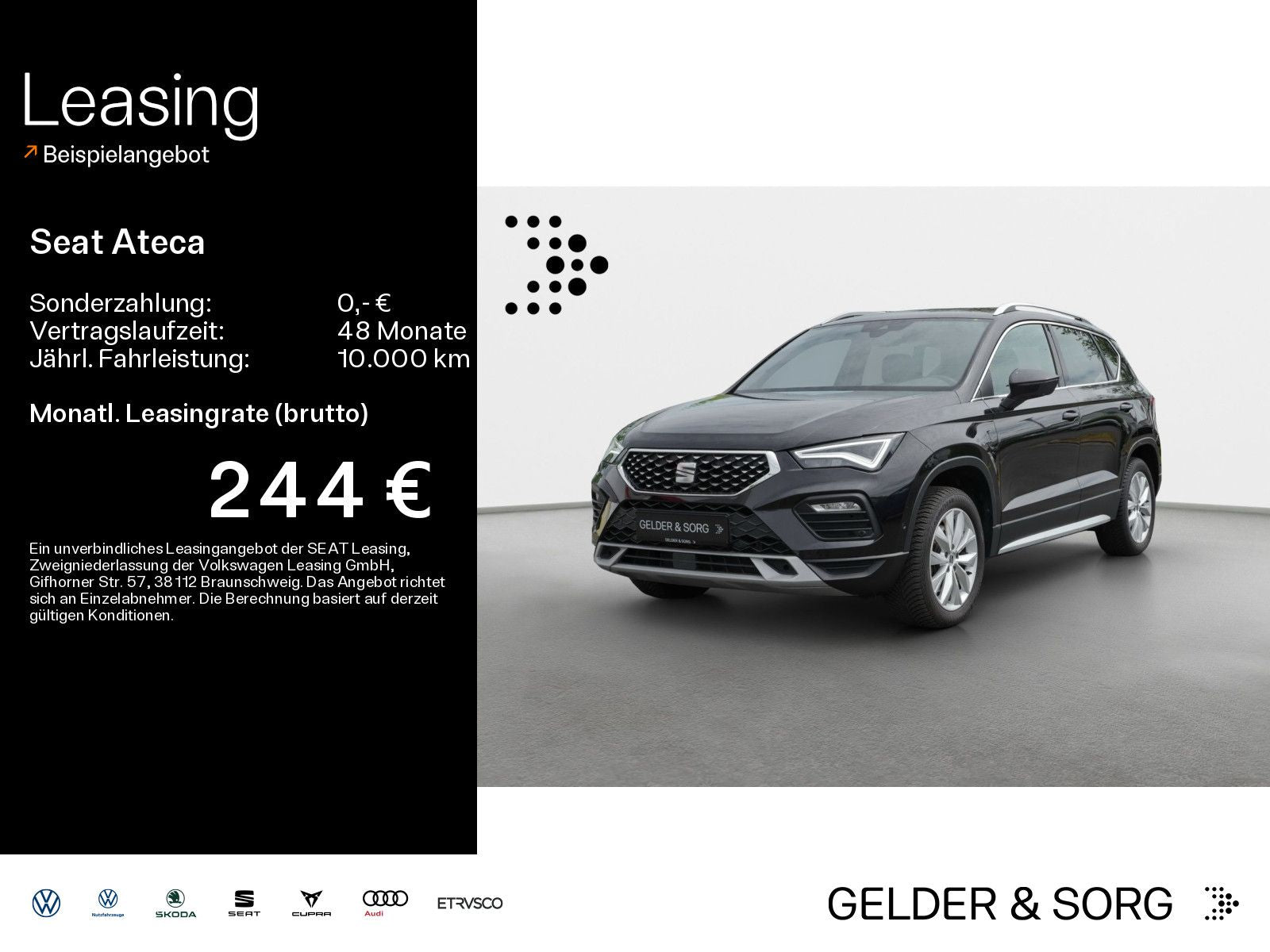 Seat Ateca Xperience 2.0 TDI RFK*LED*ACC*AHK*Navi