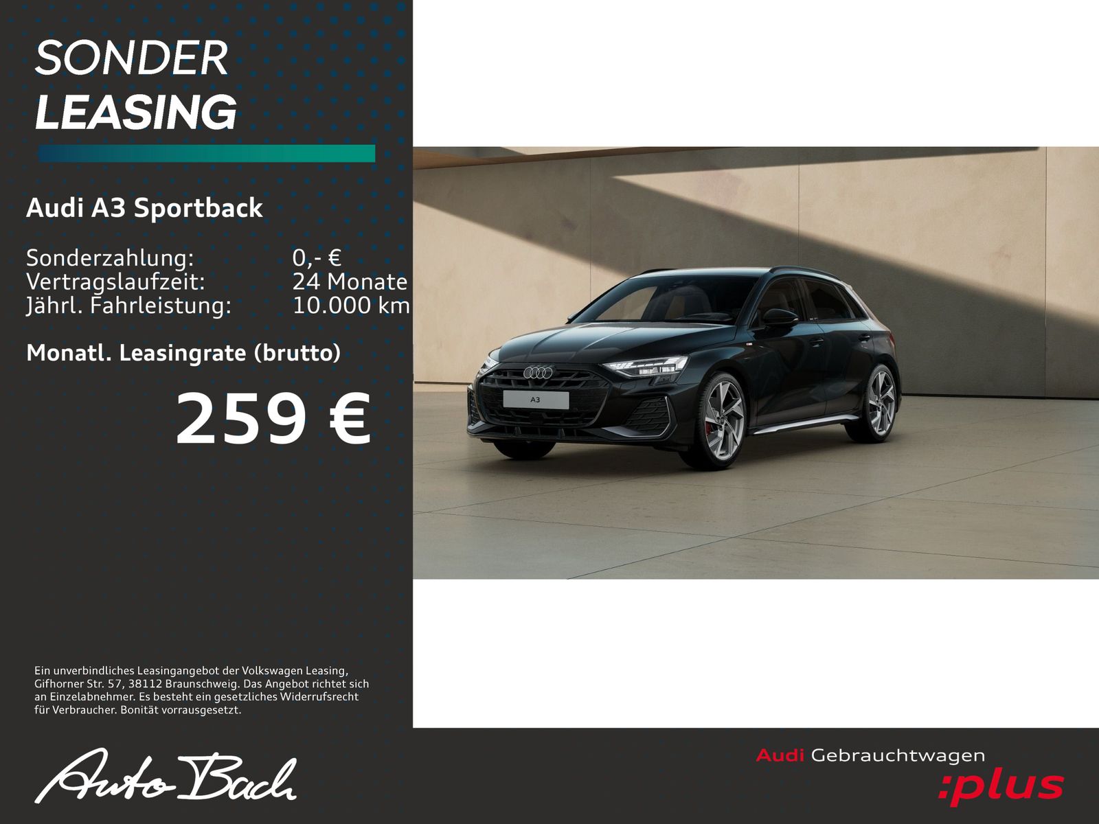 Audi A3 Sportback S line 35TFSI - Samsaru's Car Outlet