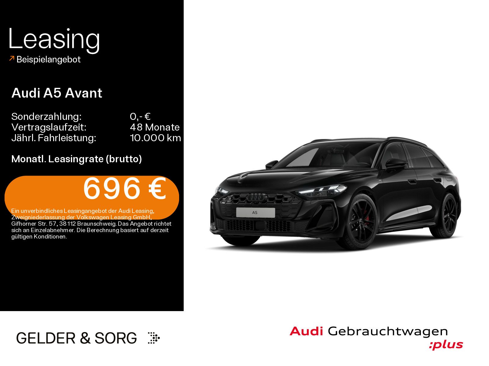 Audi A5 Avant e-hybrid qu. S line 270 kW 101km/WLTP