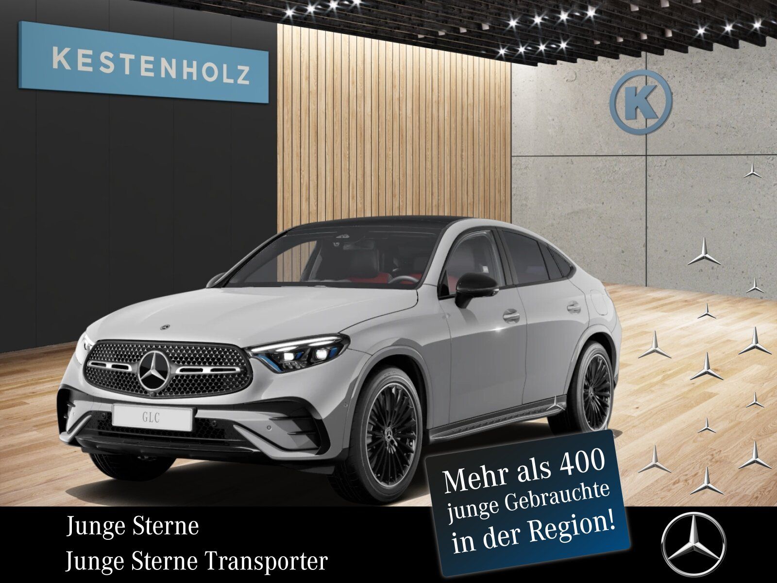 Mercedes-Benz GLC 300 de 4M Coupé AMG°PREMIUM+°APLIN/RED°AIRM°