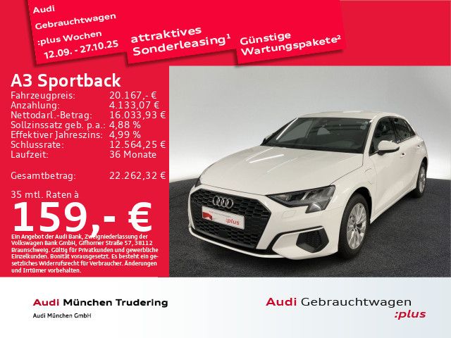 Audi A3 Sportback TFSI e 40 e 150(204) kW(PS) S troni
