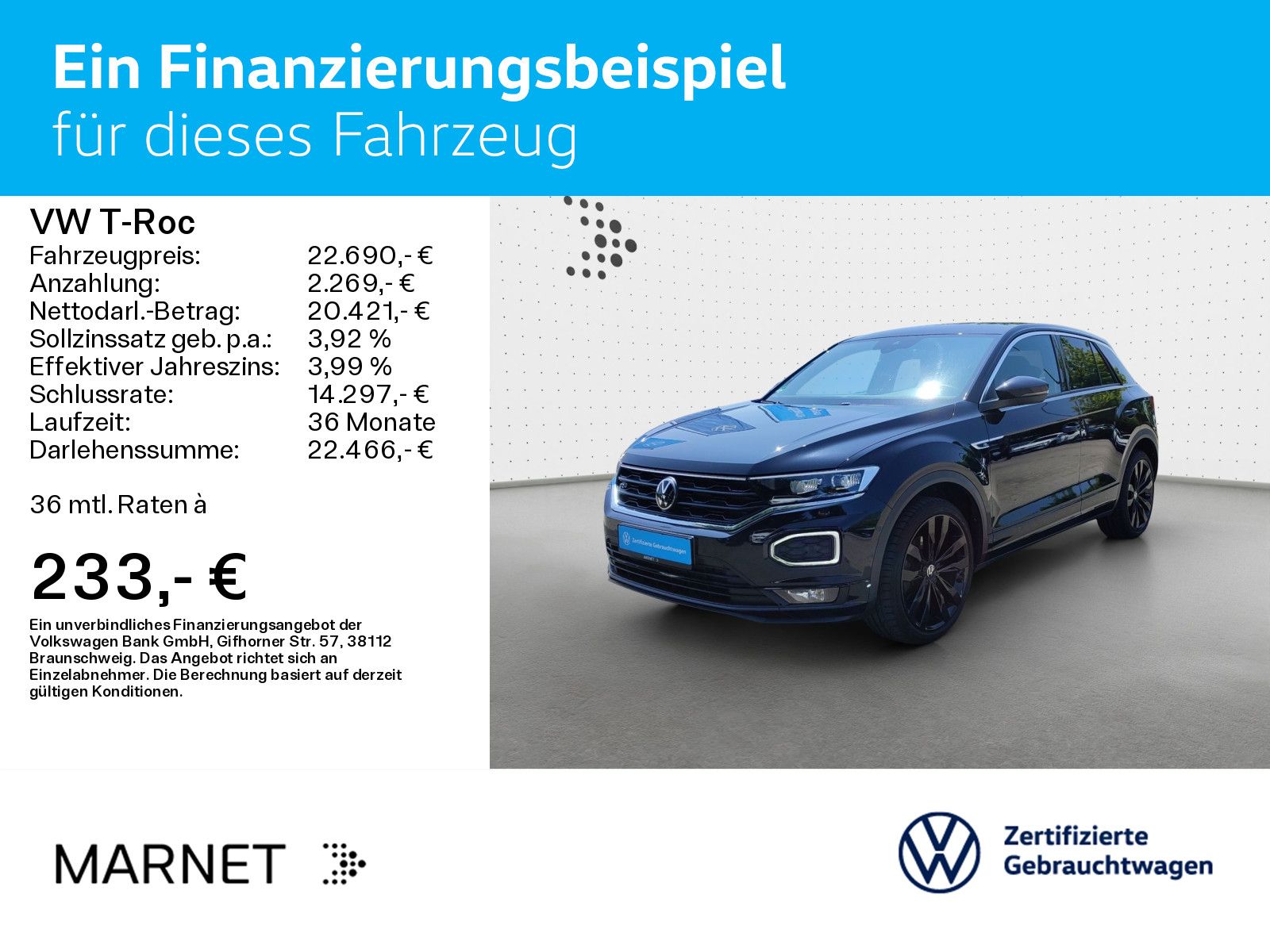 Volkswagen T-ROC 1.5 TSI R-Line - Samsaru's Car Outlet