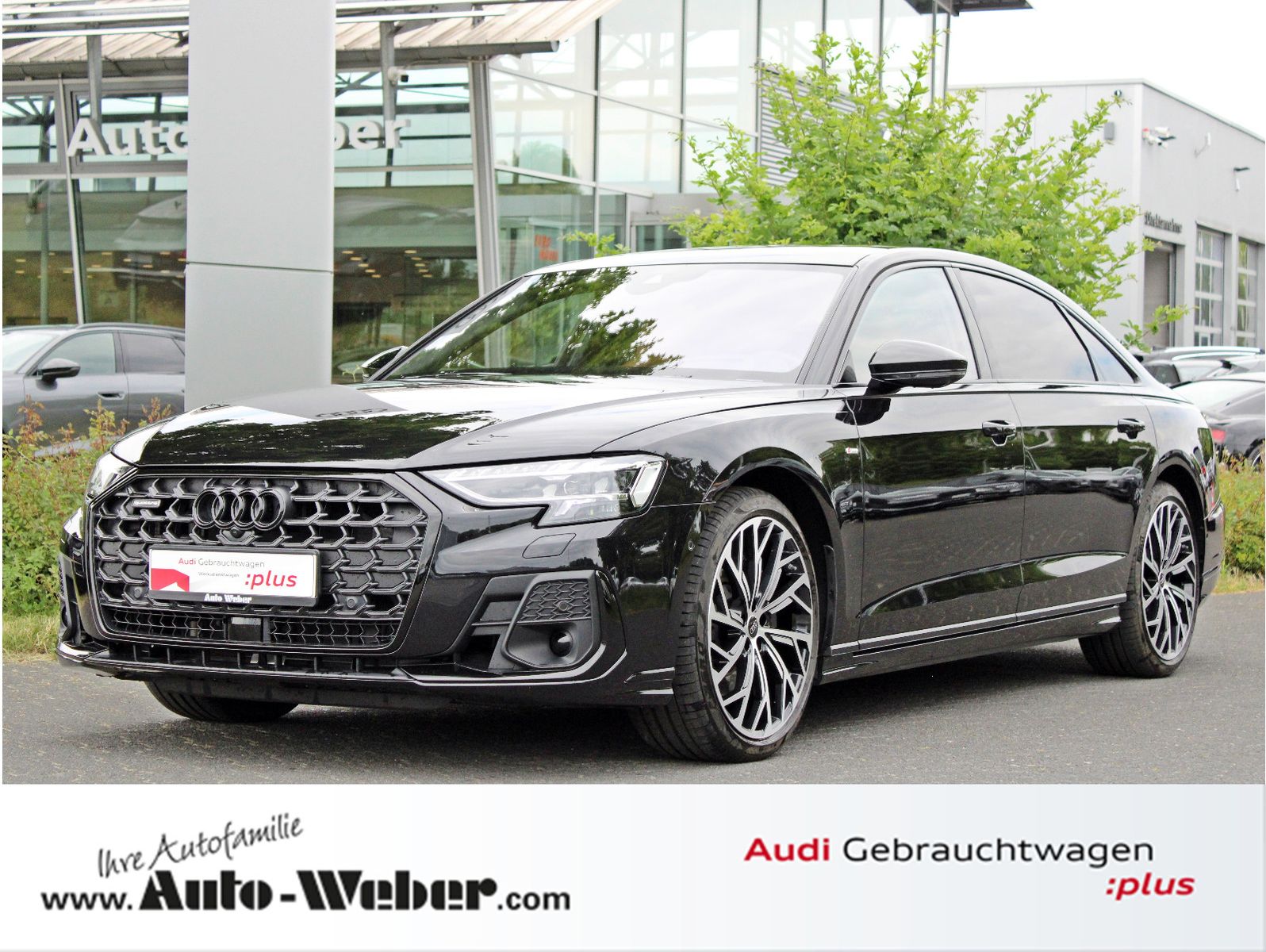 Audi A8 Lang 55TFSI PANO AHK FONDPAKET DIGITAL LED" → "Audi A8 Lang 55TFSI - Samsaru's Car Outlet