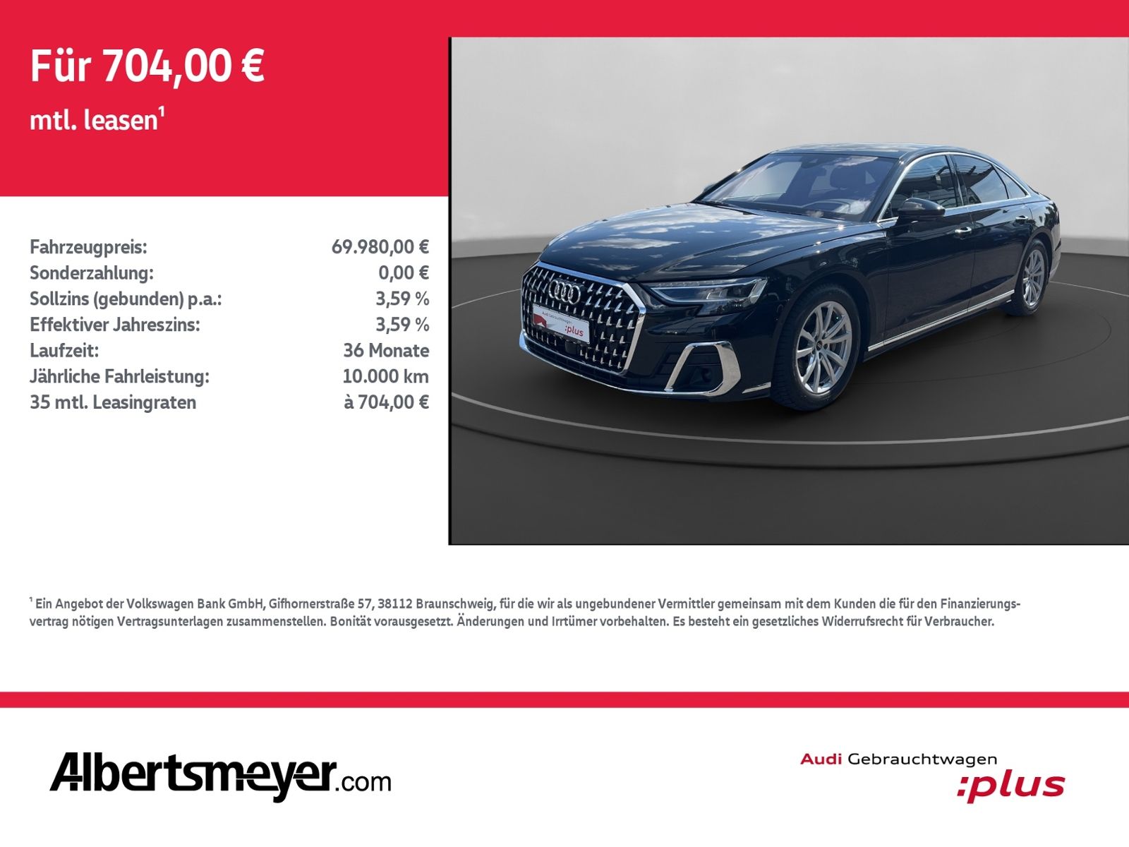 Audi A8 50 TDI quattro - Samsaru's Car Outlet