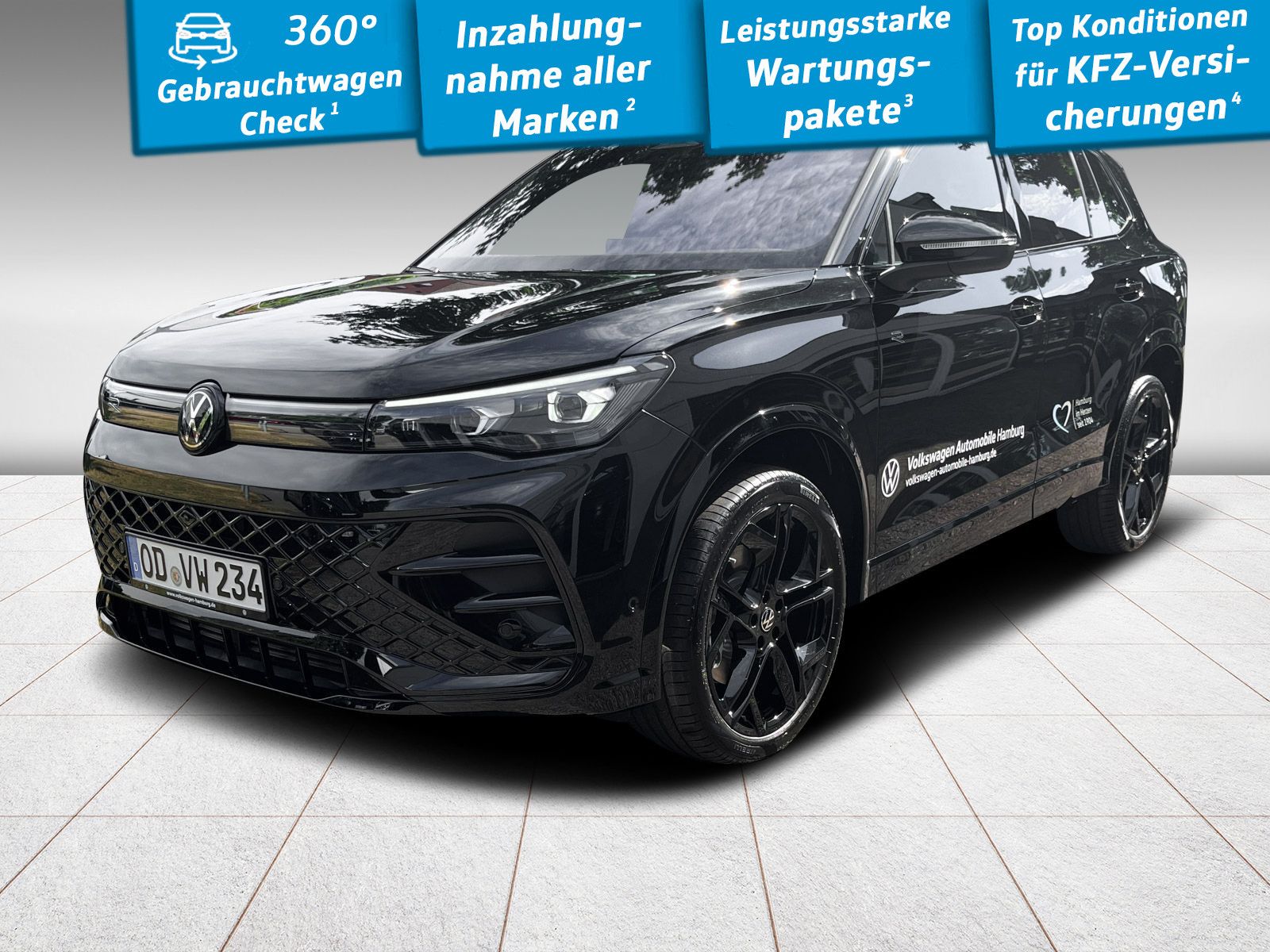 Volkswagen Tiguan 2.0 TSI R-Line 4Mo. DSG Matrix AHK Stdhzg