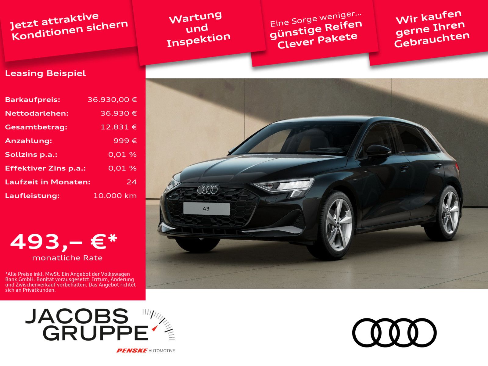Audi A3 Sportback 35 TDI S-tronic advanced - Samsaru's Car Outlet