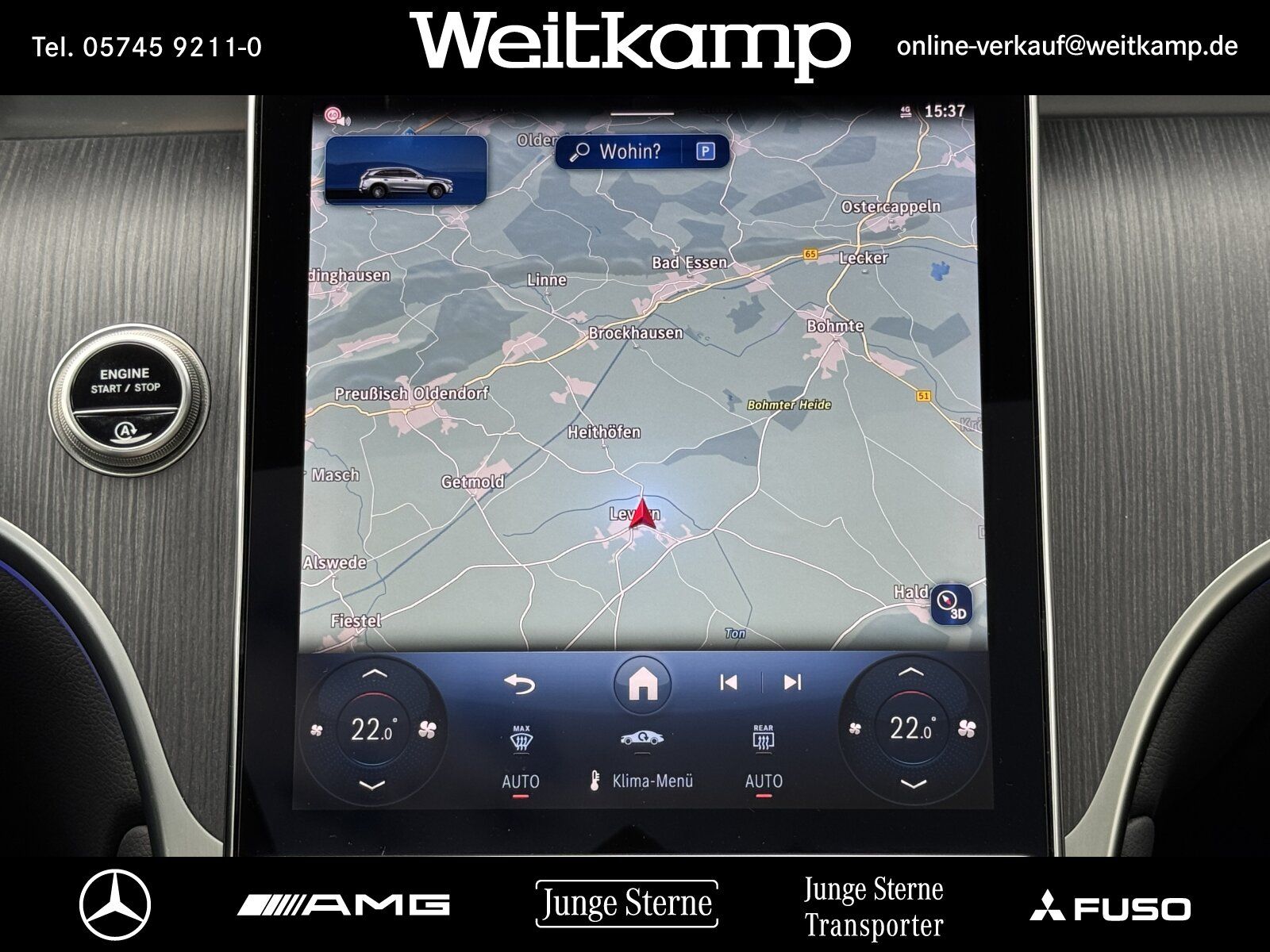 Mercedes-Benz GLC 450 d 4MATIC AMG+AHK+PANO+HEAD-UP+STHZ+BURM.