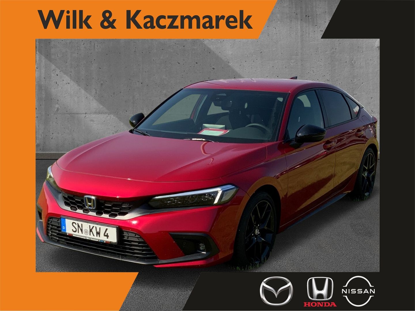 Honda Civic e HEV Sport i-Hybrid Navi LED ACC Apple Ca