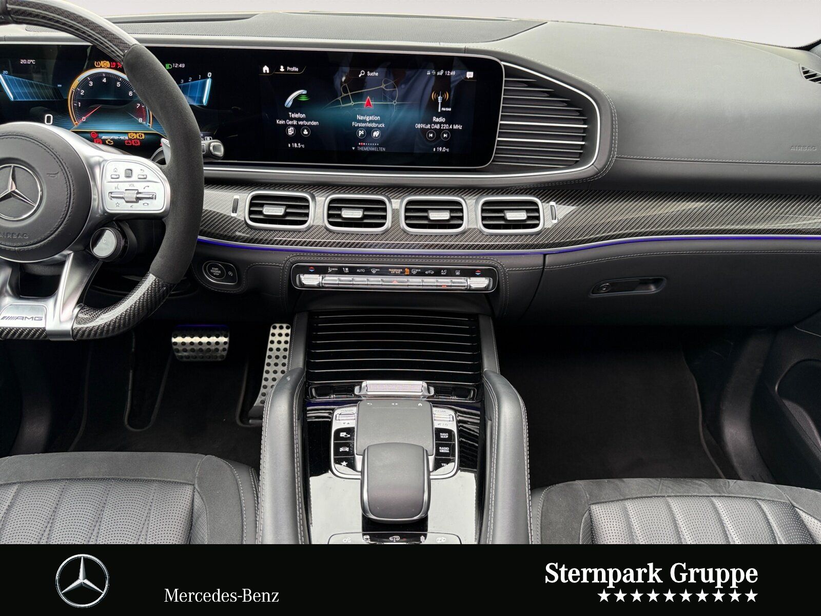Mercedes-Benz GLE 63 S AMG 4M Coupé Distro+HuD+Pano+CARBON+AHK