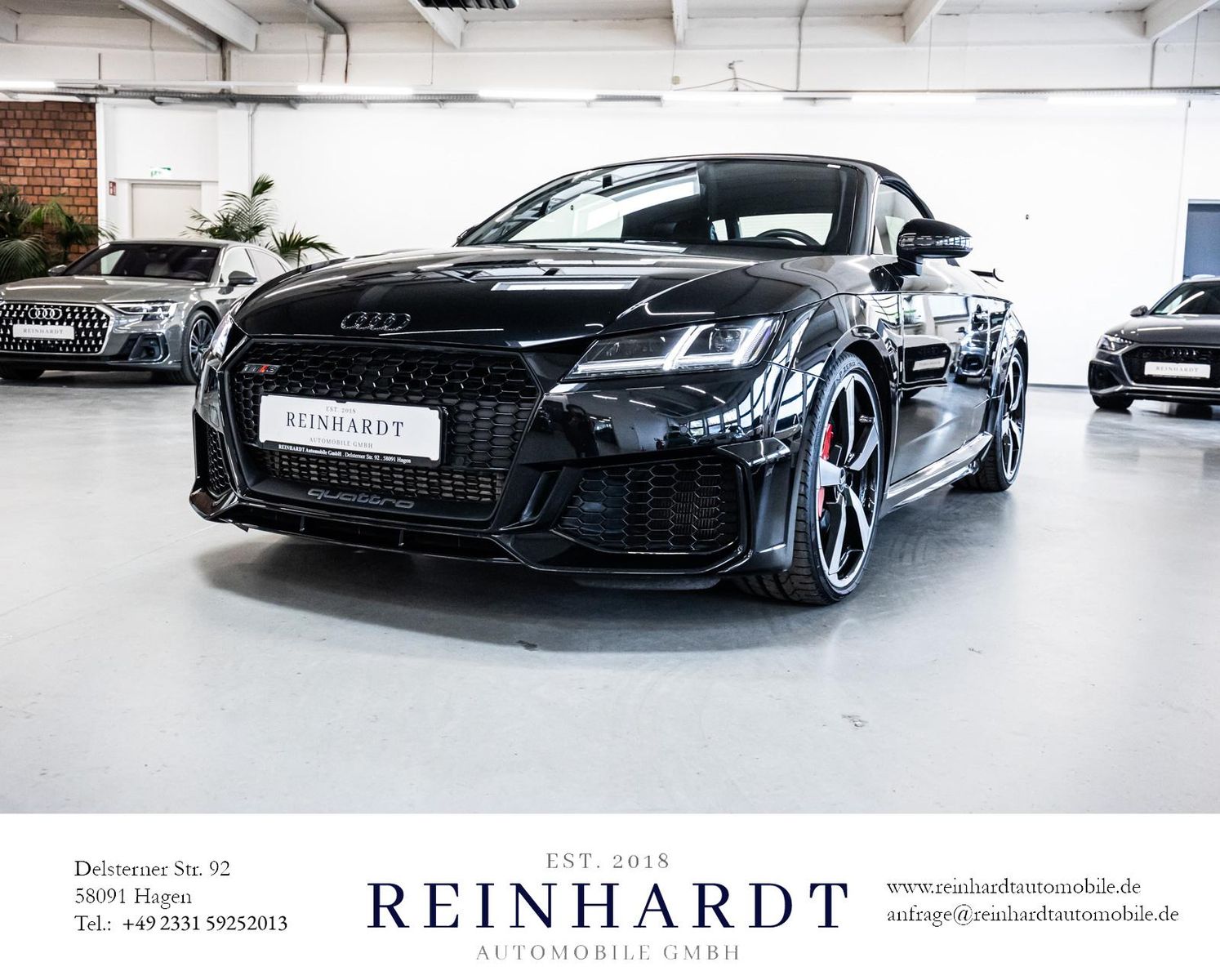 Audi TT RS ROADSTER ALL-BLACK/20Z/MTRX/RS-AGA/280KM/H