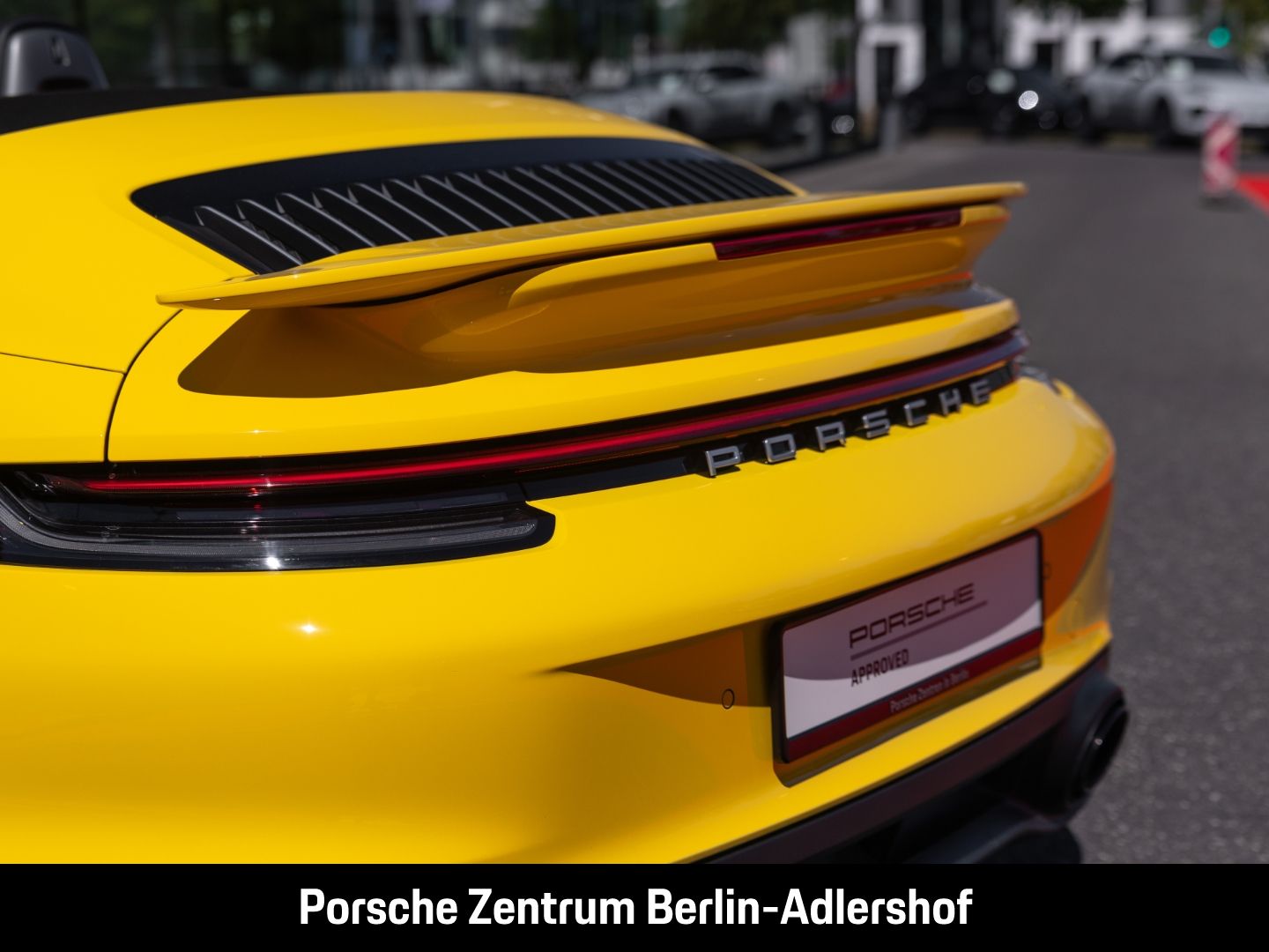 Porsche 992 911 Turbo Cabriolet Burmester Liftsystem-VA