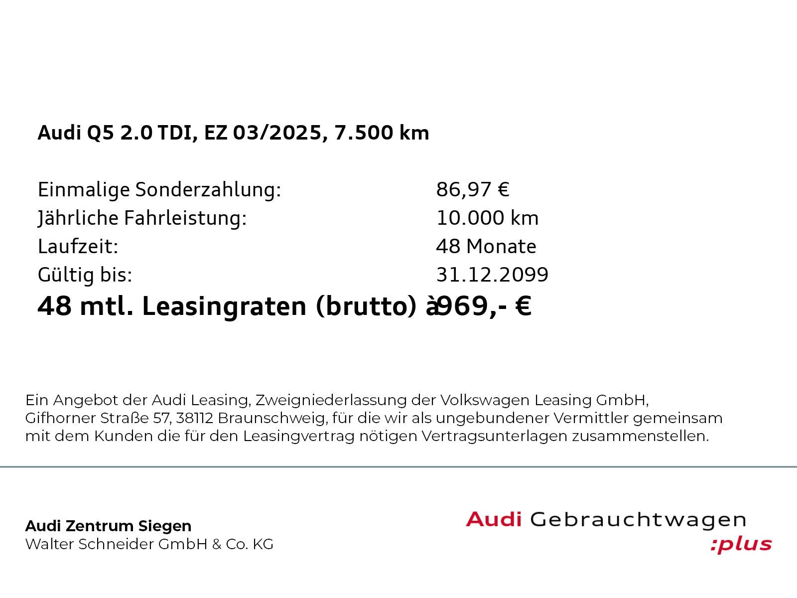 Audi Q5 2.0 TDI quattro - Samsaru's Car Outlet