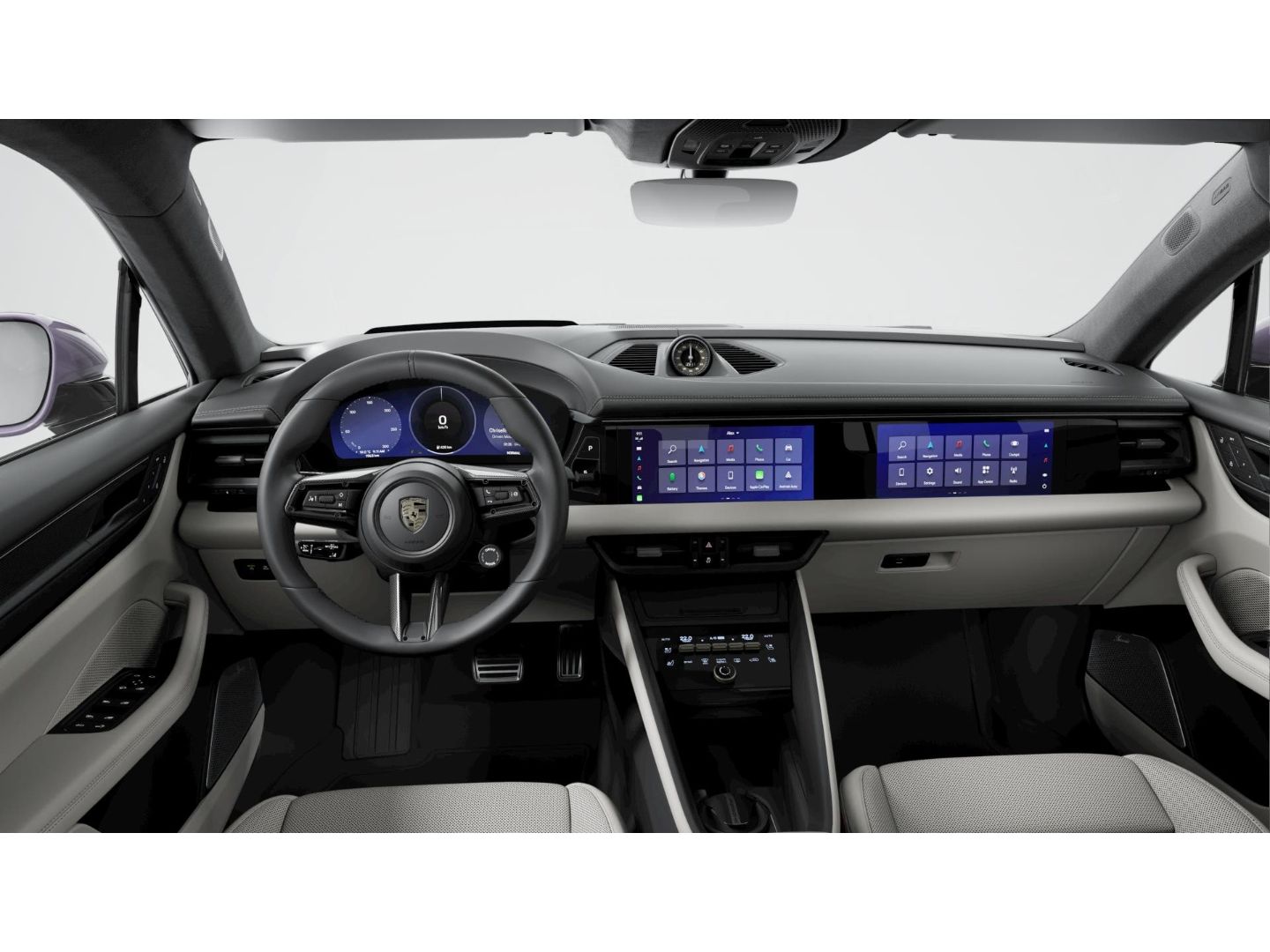 Porsche Macan Electric Turbo HeadUp Hinterachslenkung
