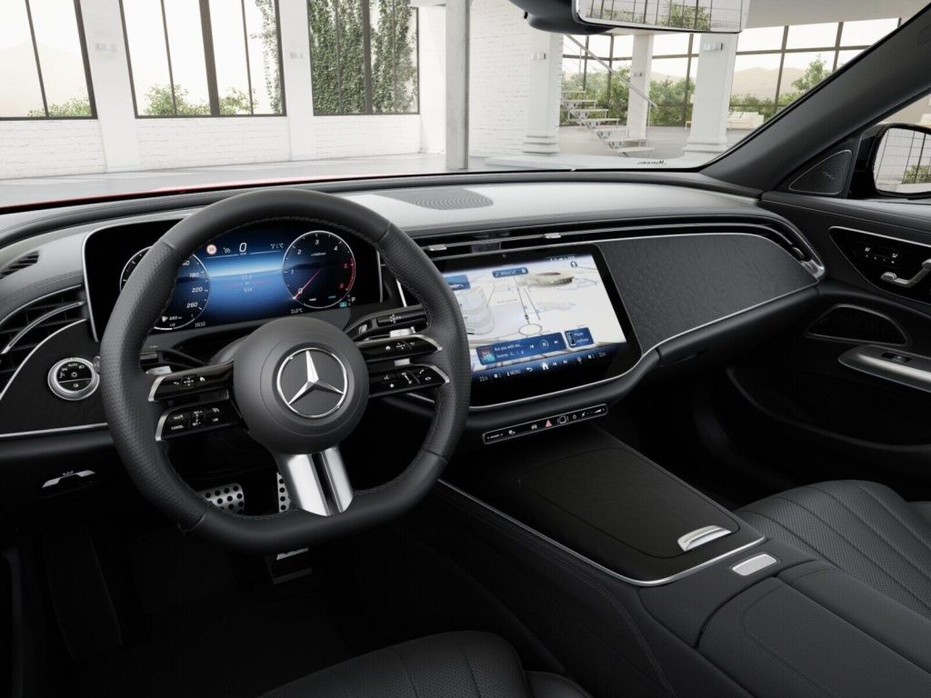Mercedes-Benz E 220 d 4M AMG+Leder+Burm+Digital+Kam+Night