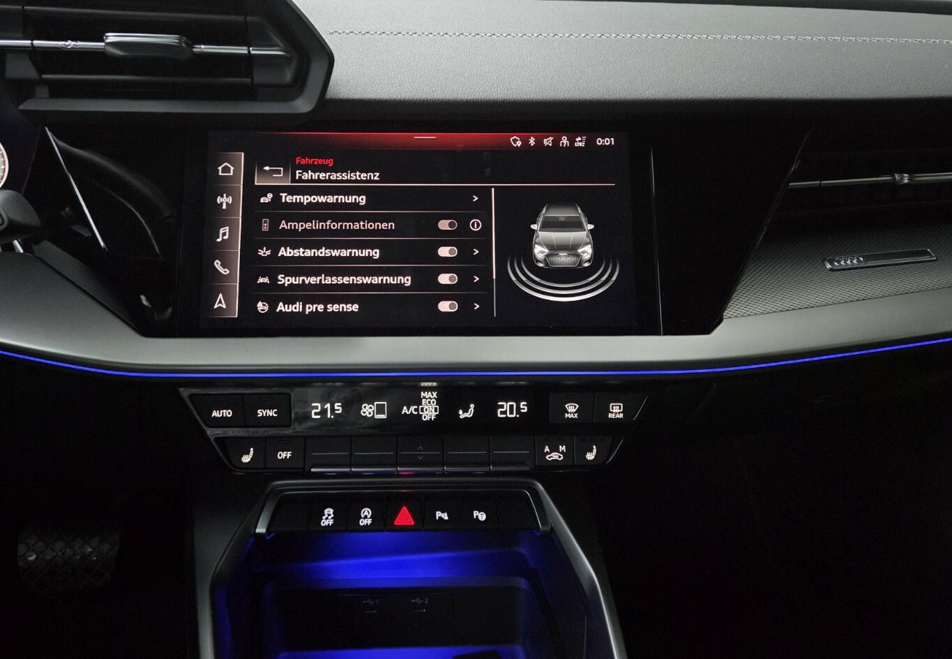 Audi A3 Sportback S-Line.PanSD.Matrix.Led.Cam.KeylGo.