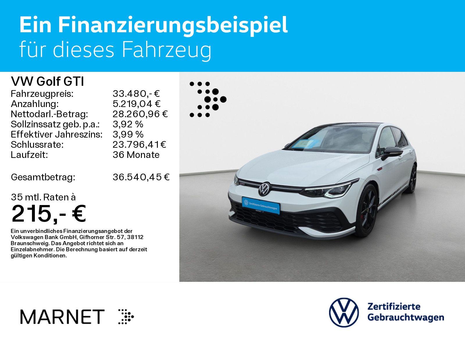 Volkswagen Golf GTI VIII 2.0 TSI Clubsport Black Style DSG*