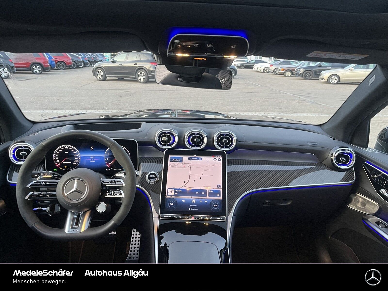 Mercedes-Benz GLC 43 AMG 4M Night Premium+ 21" Carbon Standhei