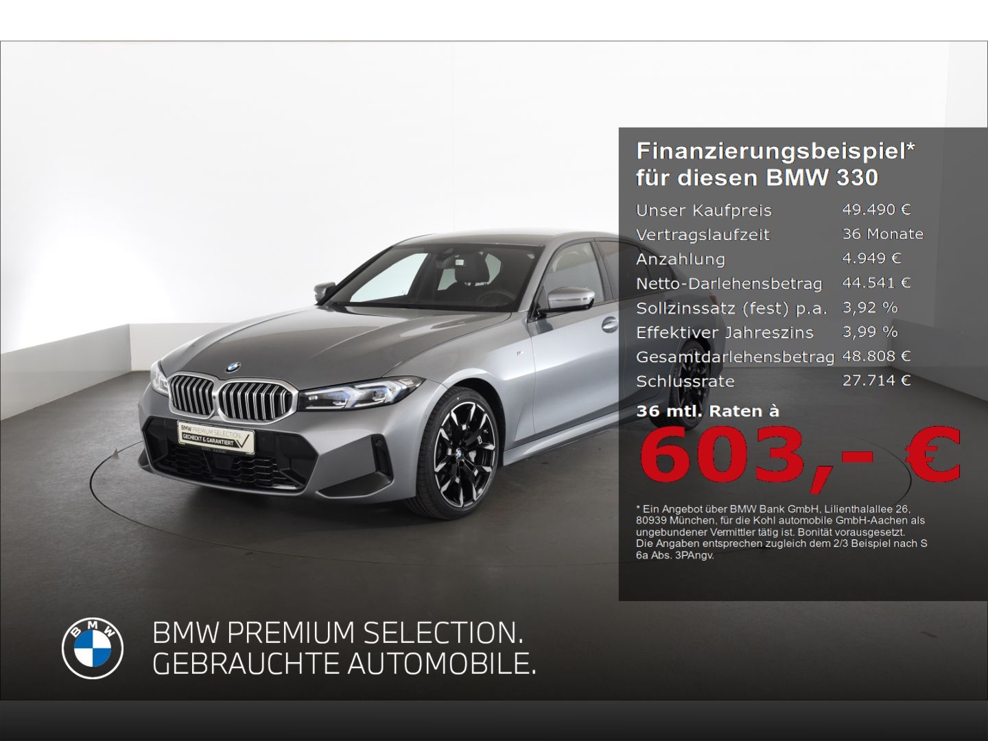 BMW 330 i xDrive M Sport Anhängerkupplung Parking As