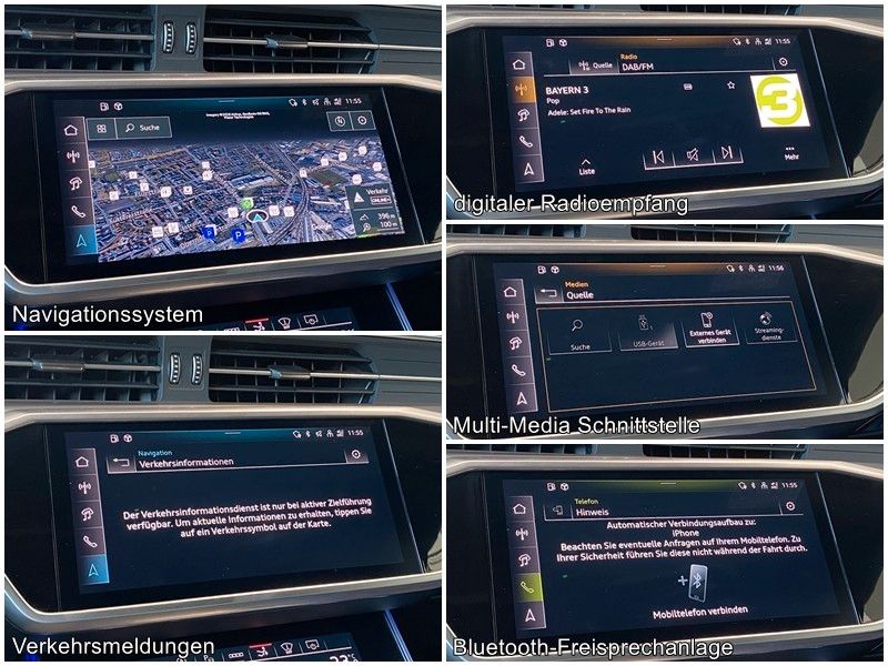 Audi A7 quattro S-line+ ViCo Laser Pano HUD AHK ACC