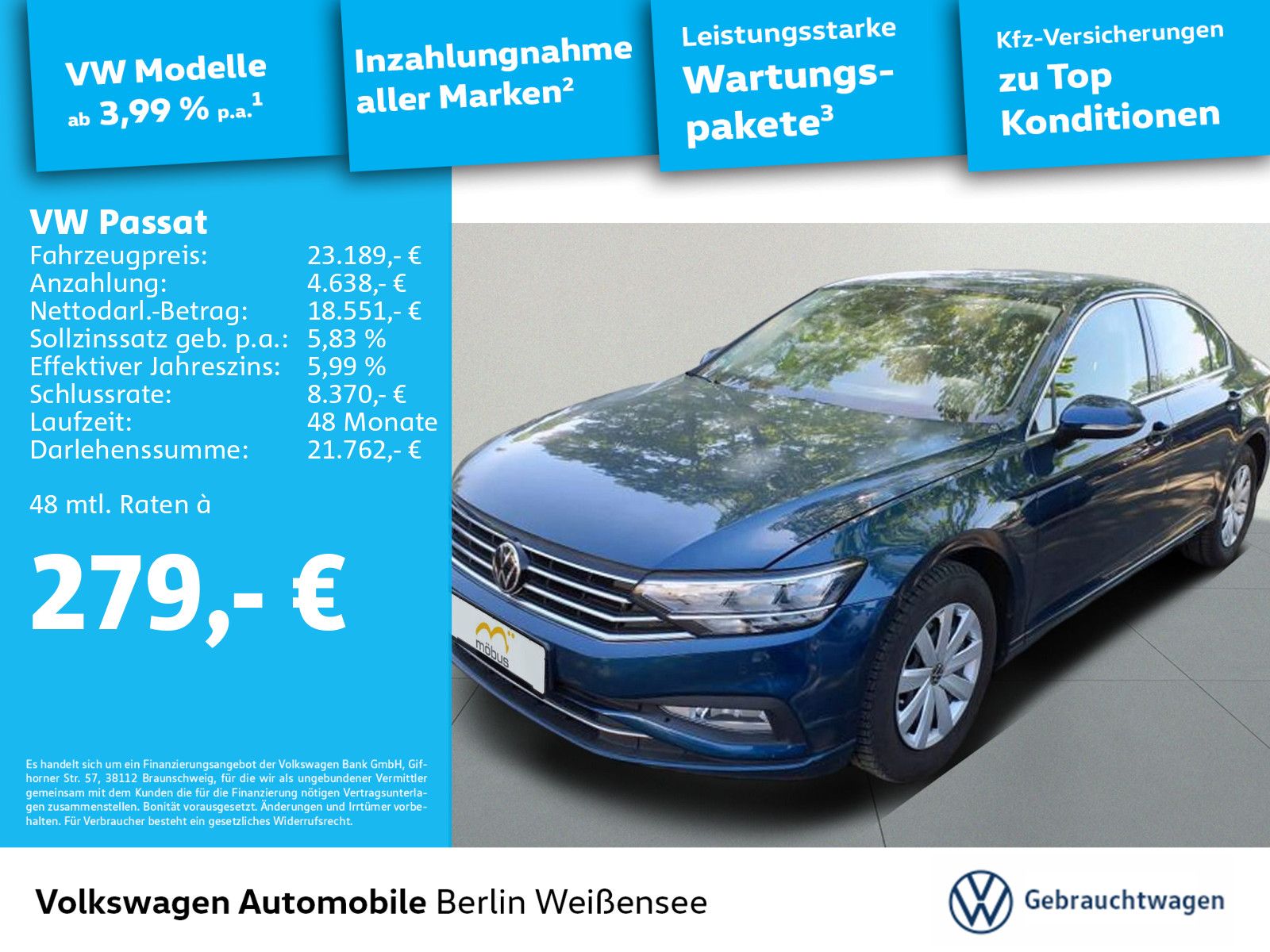 Volkswagen Passat 1.5 TSI DSG - Samsaru's Car Outlet