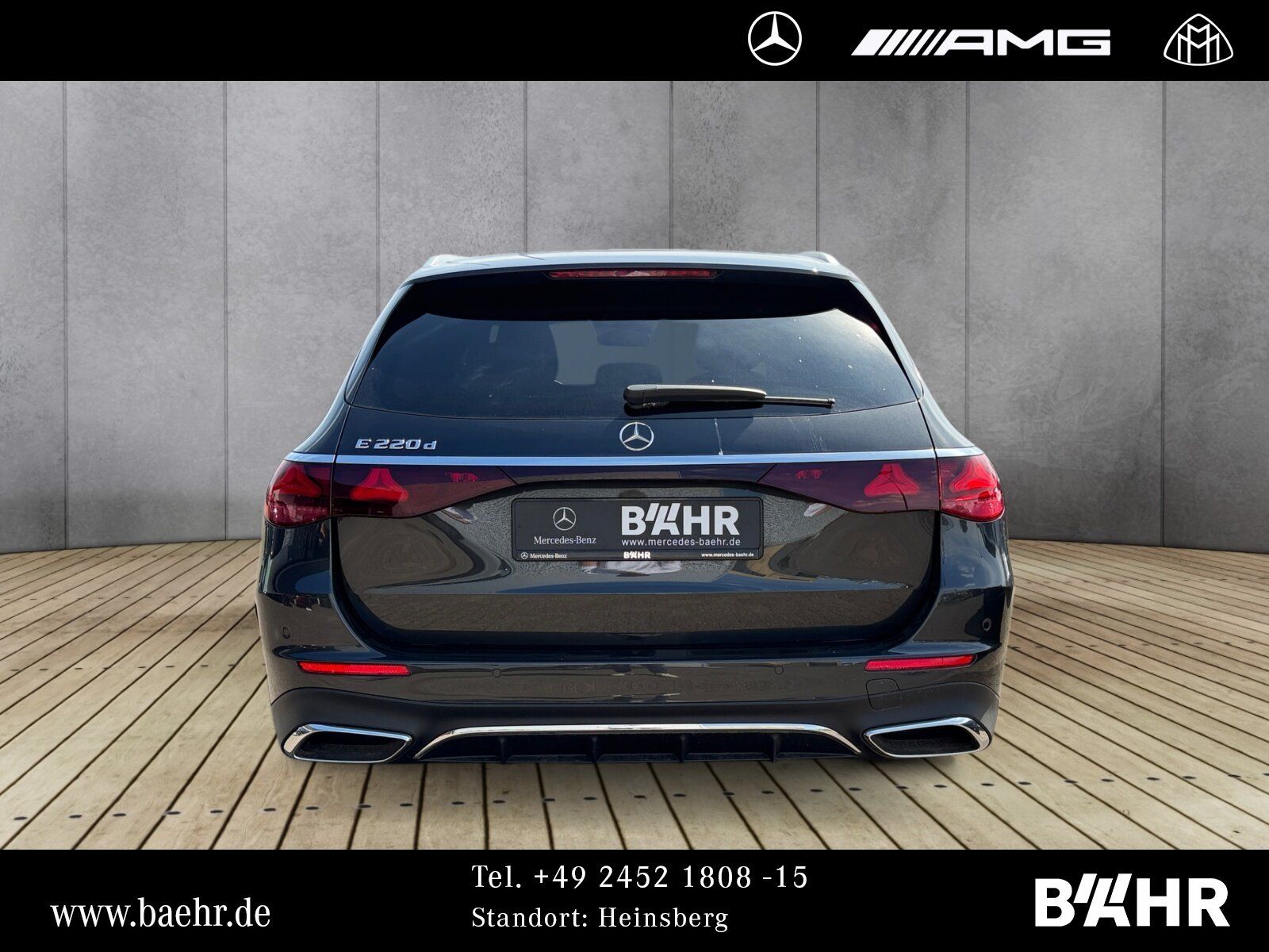 Mercedes-Benz E 220 d 4M T AMG/MBUX/Digital-Light/AHK/LMR-19"