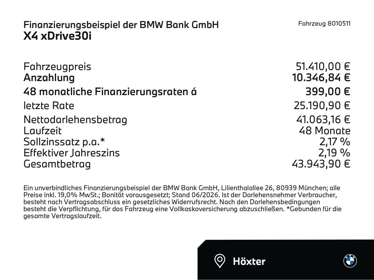 BMW X4 xDrive30i Bluetooth HUD Navi Vollleder Klima