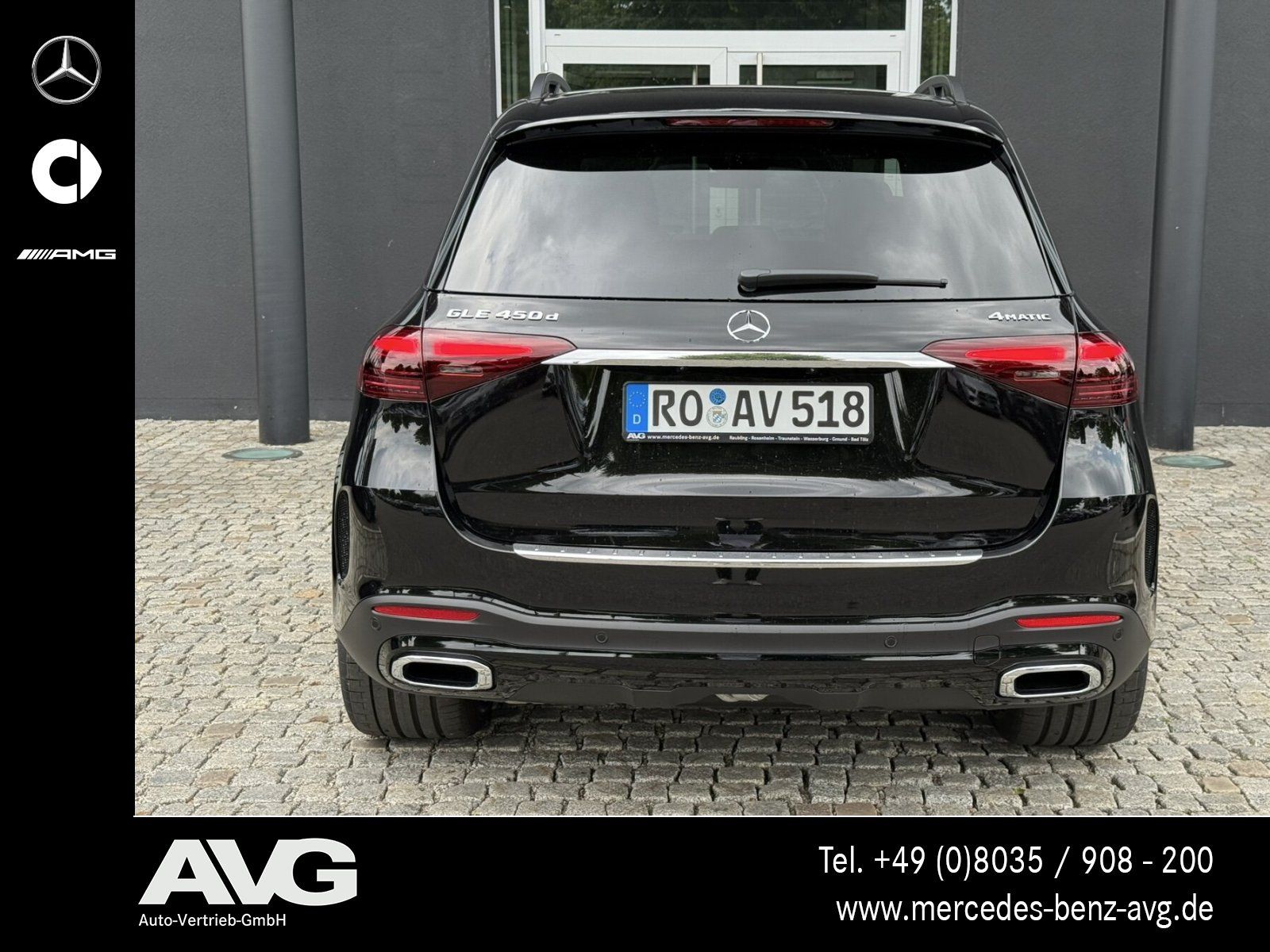 Mercedes-Benz GLE 450 d 4M AMG Pano HuD Stndhzg AHK Air 360°
