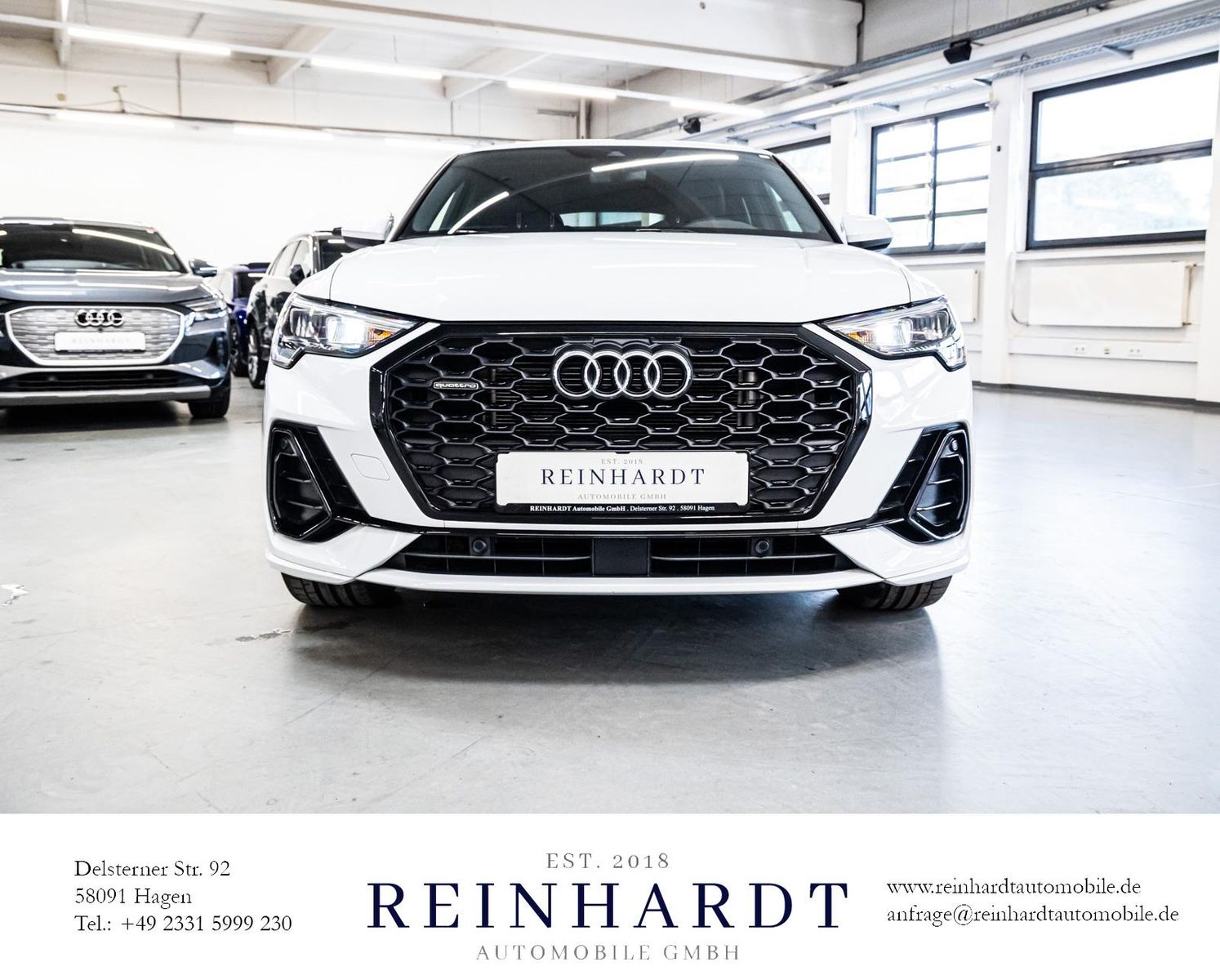 Audi Q3 SPORTBACK 40TFSi Q S LINE BLACK - Samsaru's Car Outlet
