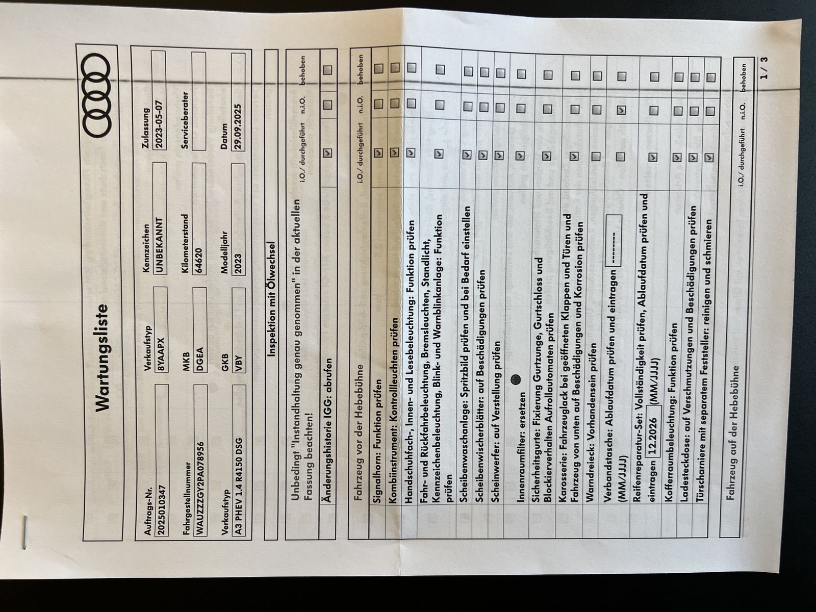 Audi A3 Sportback 40 TFSI e S-tronic Virtual*Tempomat